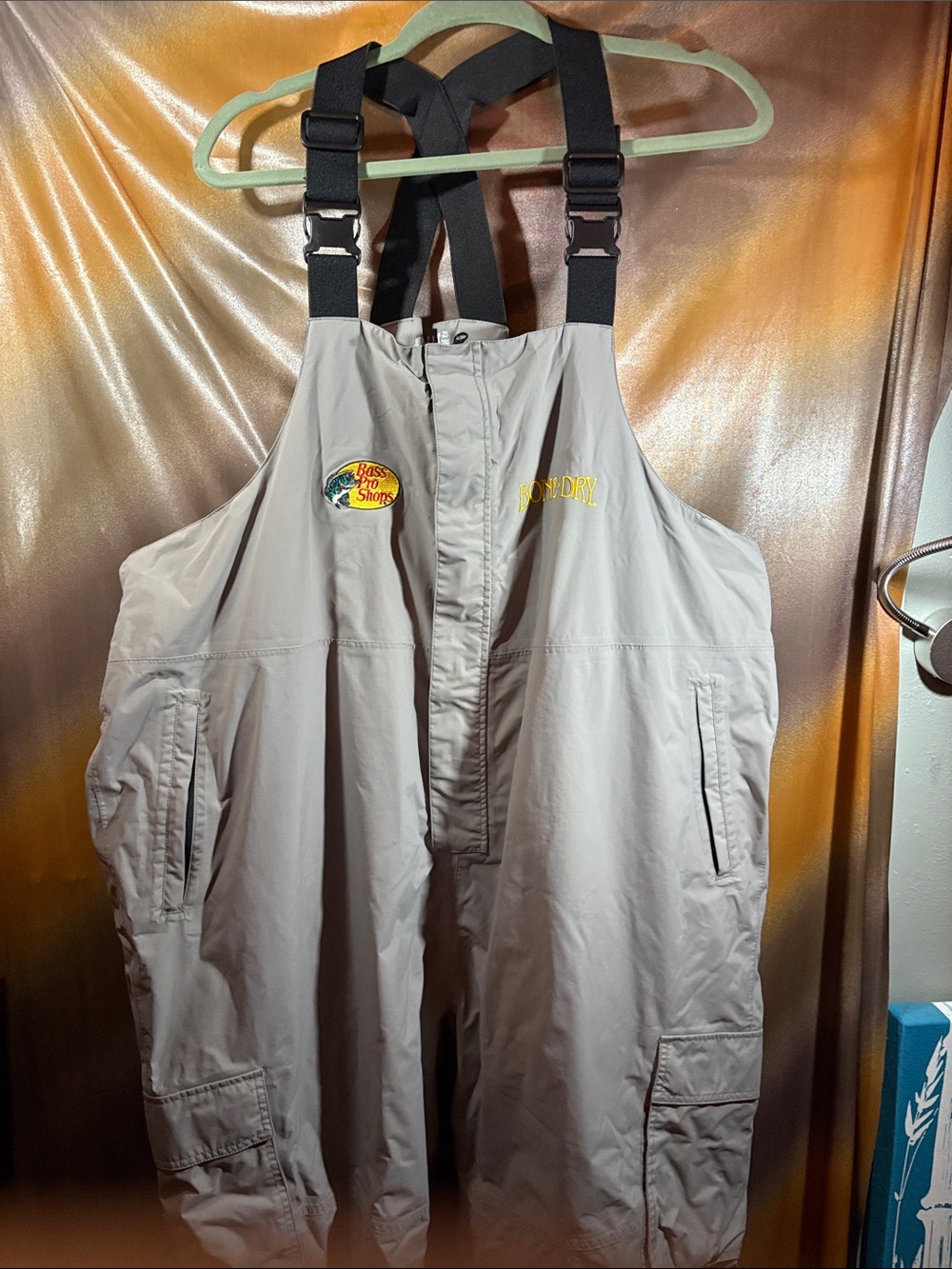 Men's Bass Pro Bone Dry waders 2XLT. F3